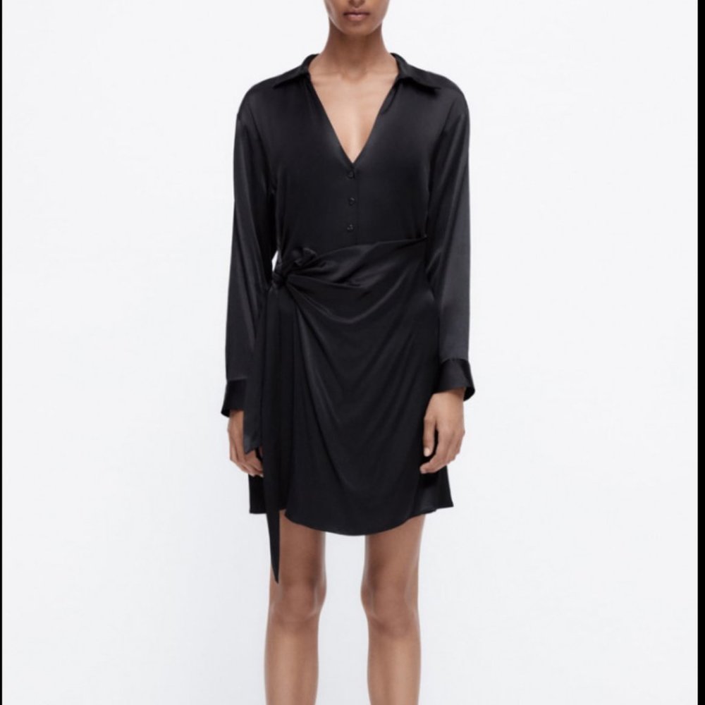 Zara Satin Dress